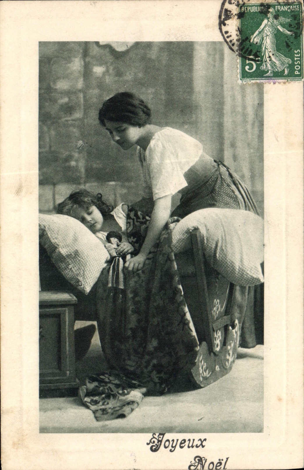 CPA Fantaisie Enfant Poupee Joyeux