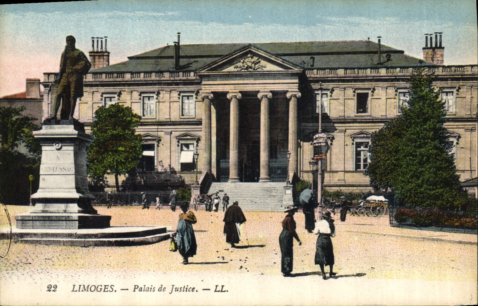 CPA Palais de justice Limoges