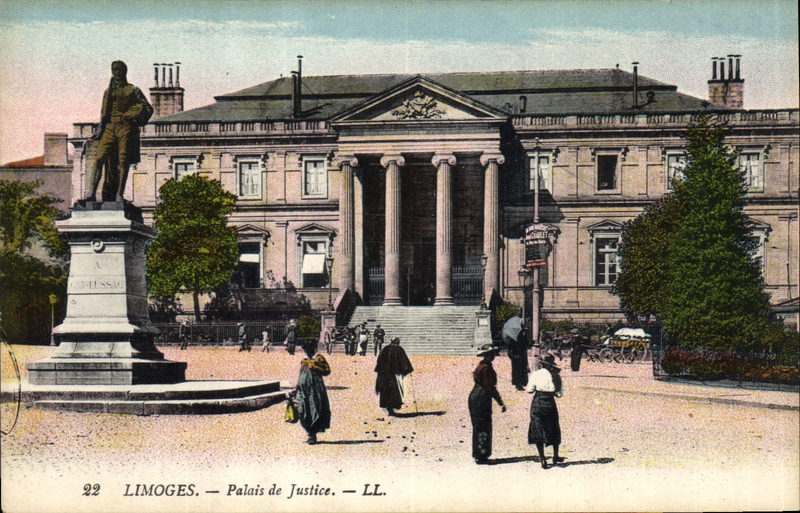 CPA Palais de justice Limoges