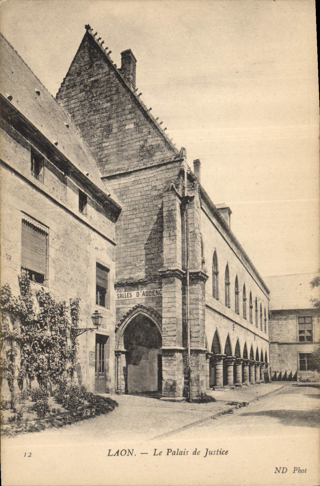 CPA Palais de justice Laon 