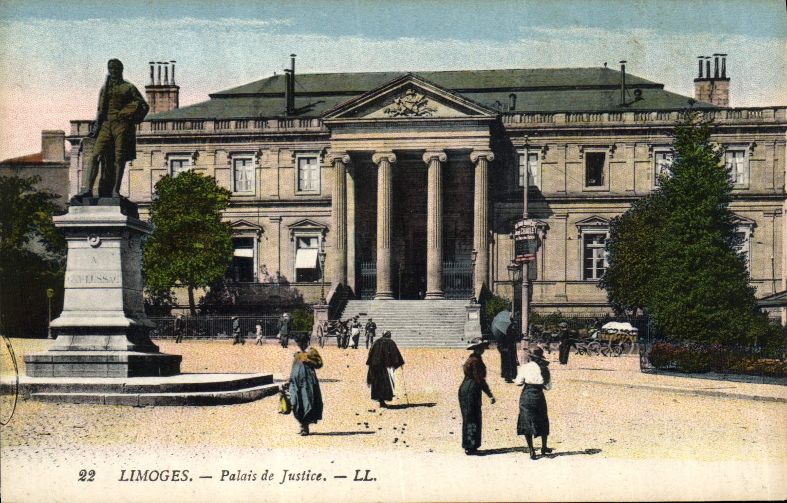 CPA Palais de justice Limoges
