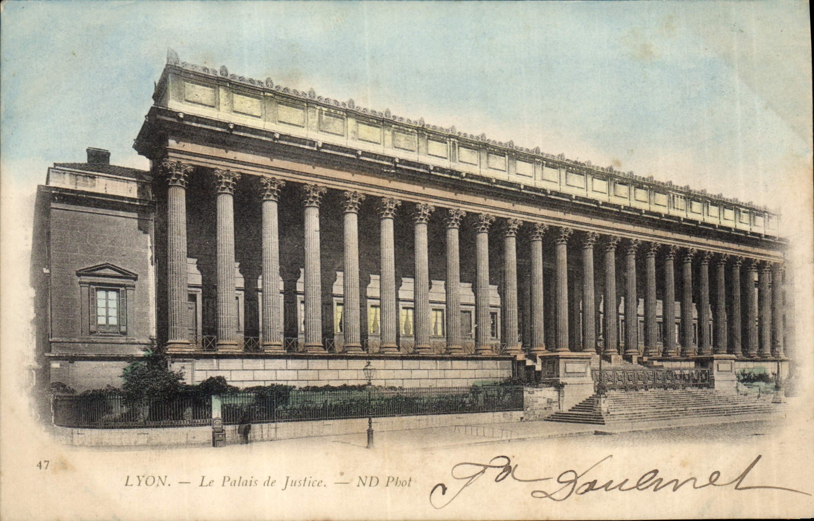 CPA Palais de justice Lyon