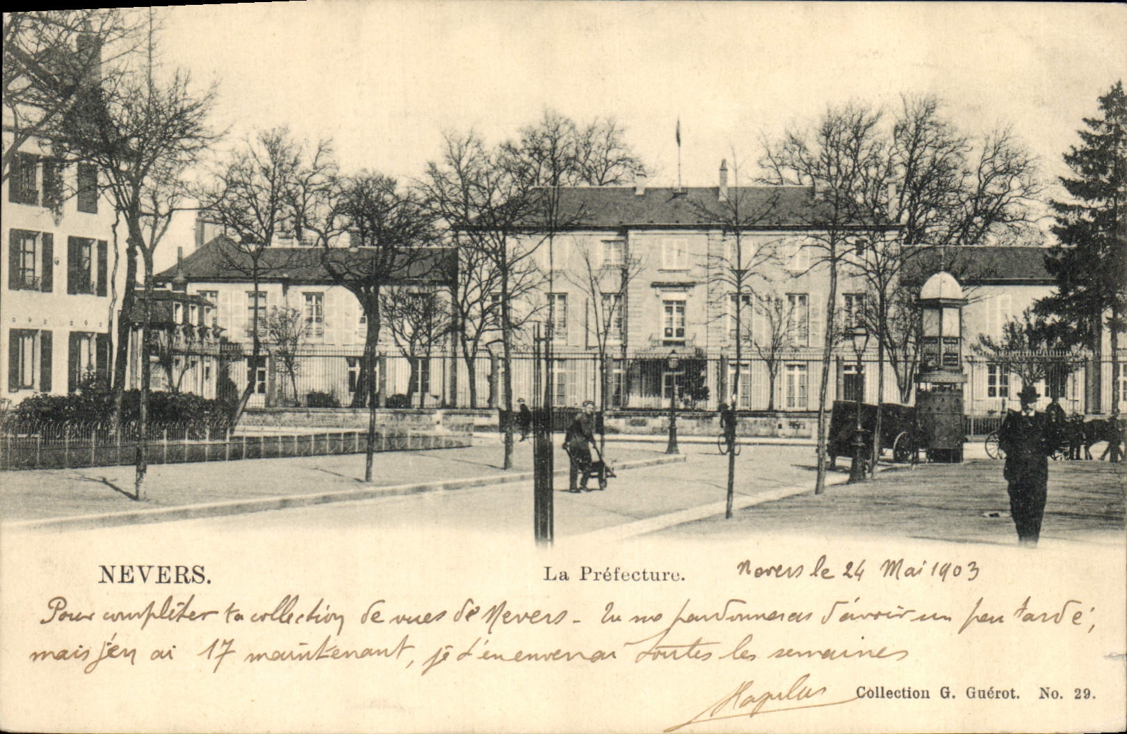 CPA Prefecture Nevers