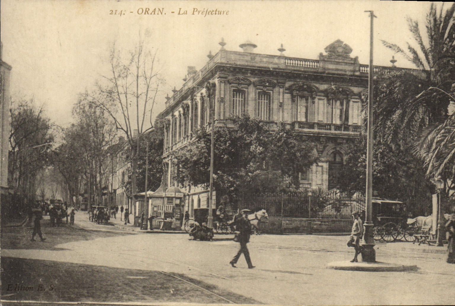 CPA Prefecture Oran Algerie 