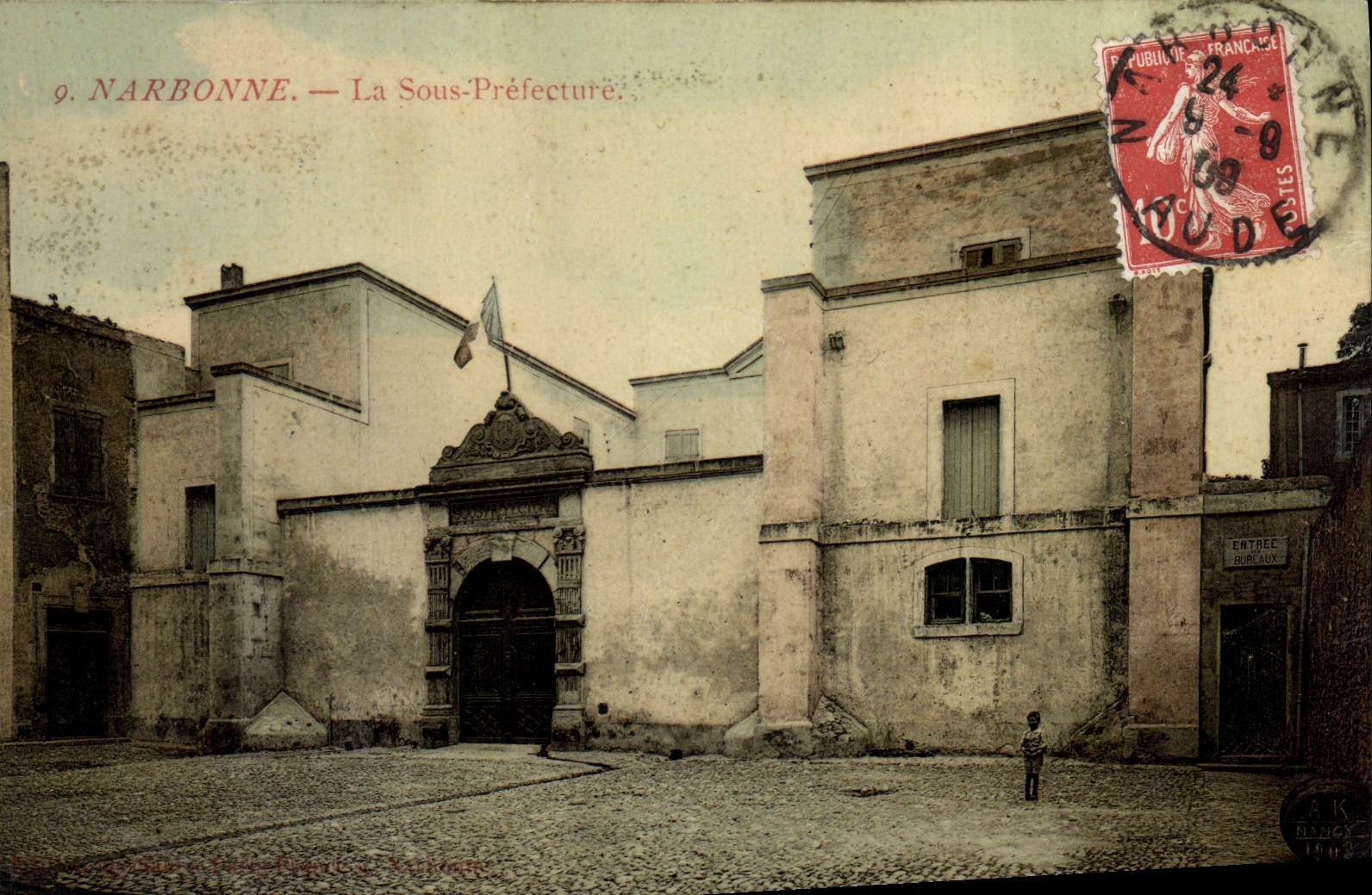 CPA Narbonne La Sous Prefecture 
