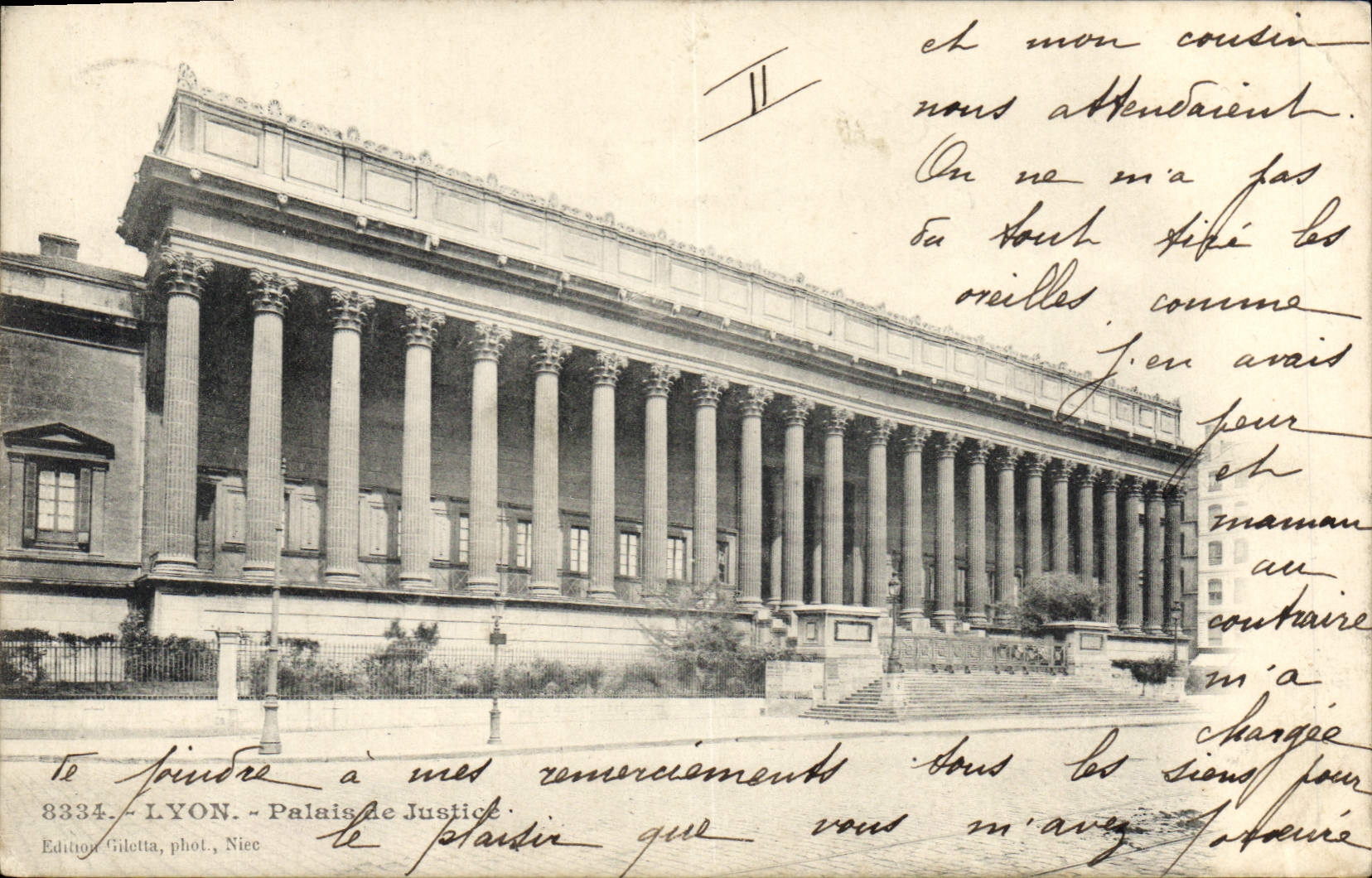 CPA Palais de justice Lyon