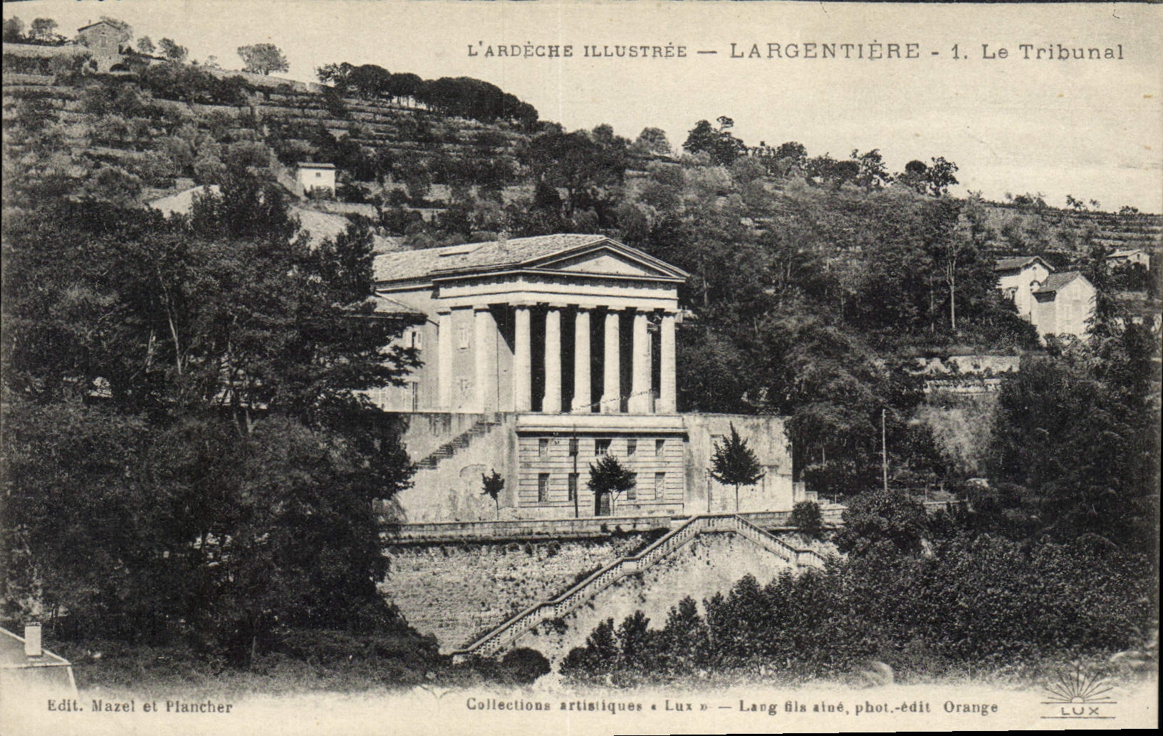 CPA Palais de justice Largentiere