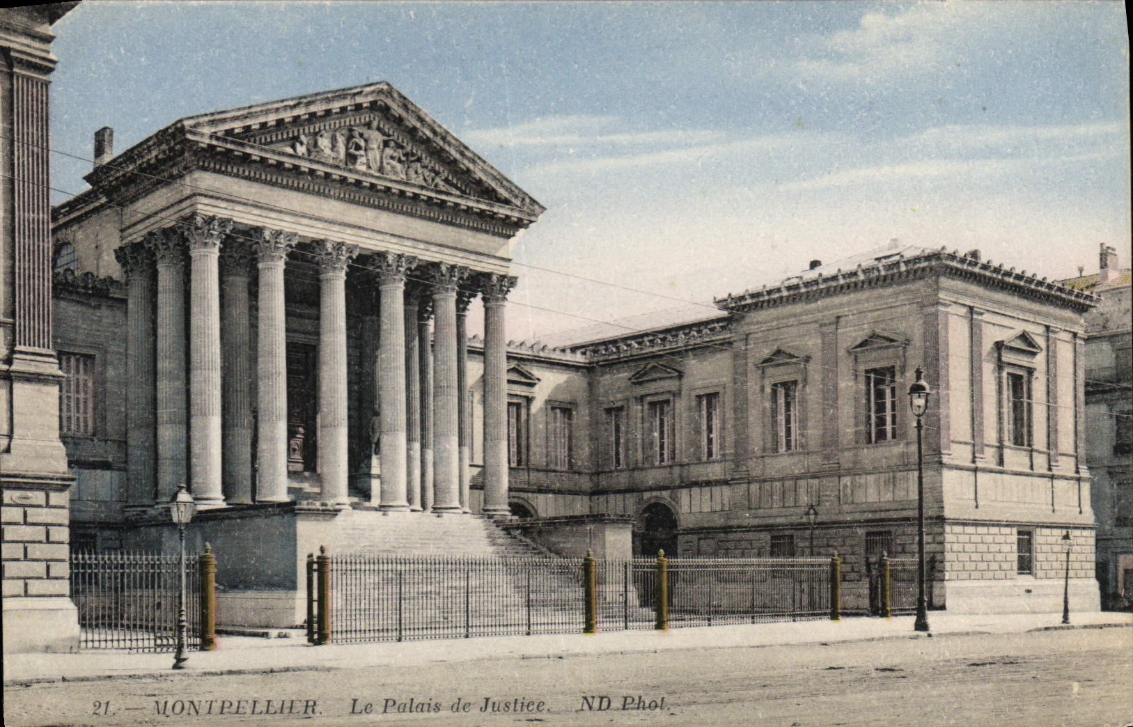 CPA Palais de justice Montpellier