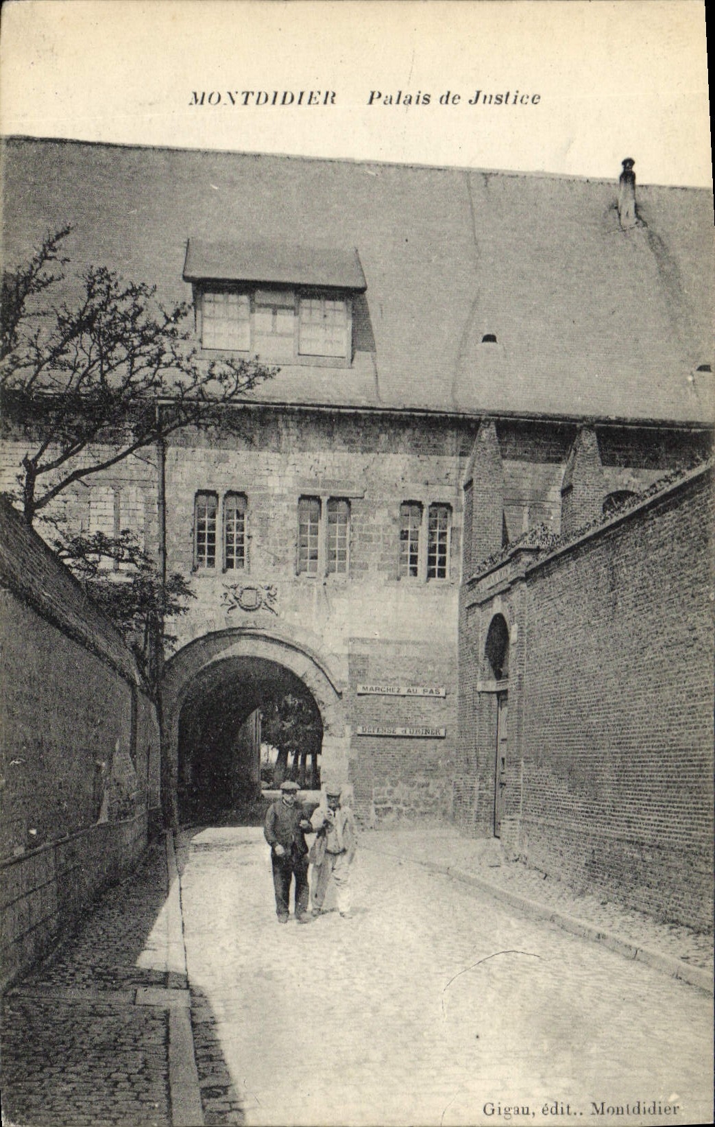 CPA Palais de justice Montdidier