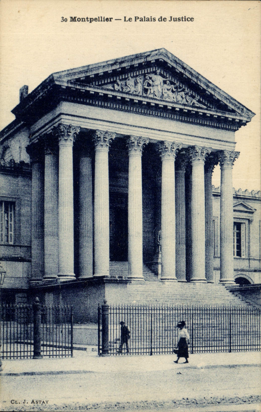 CPA Palais de justice Montpellier
