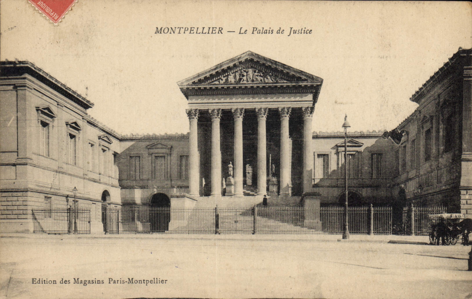 CPA Palais de justice Montpellier