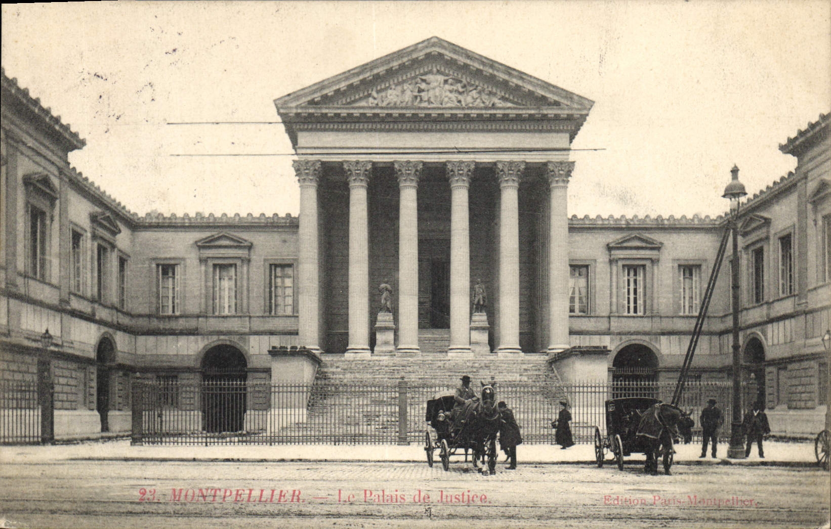 CPA Palais de justice Montpellier