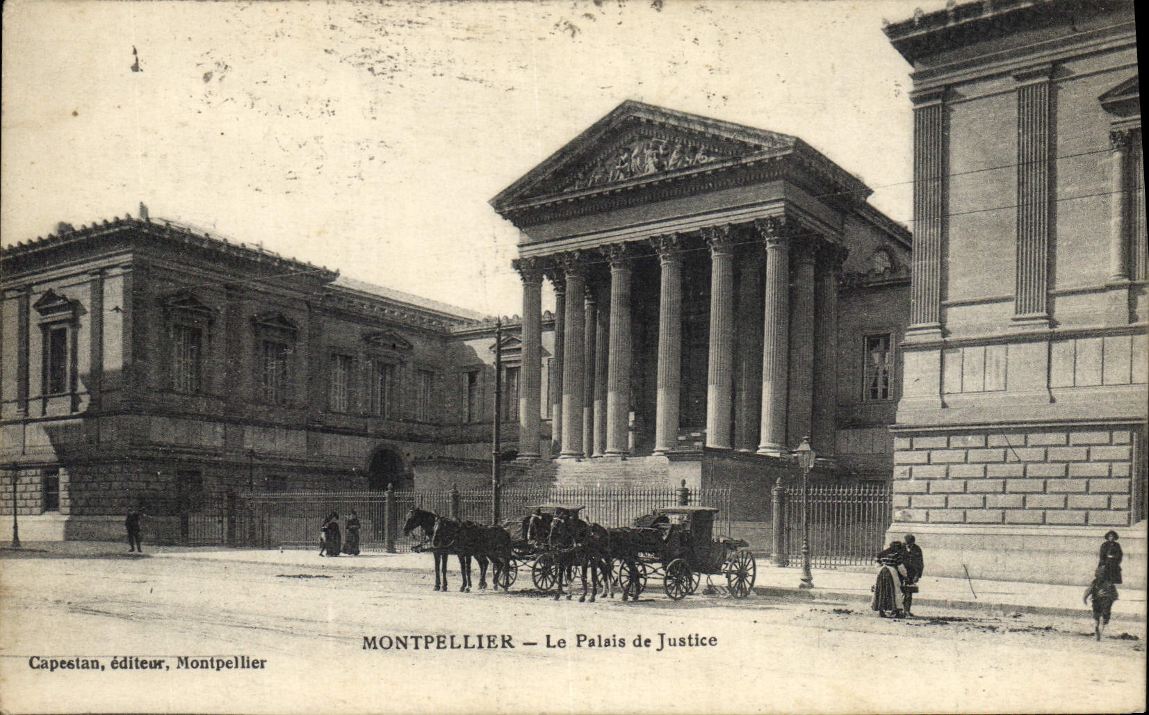 CPA Palais de justice Montpellier