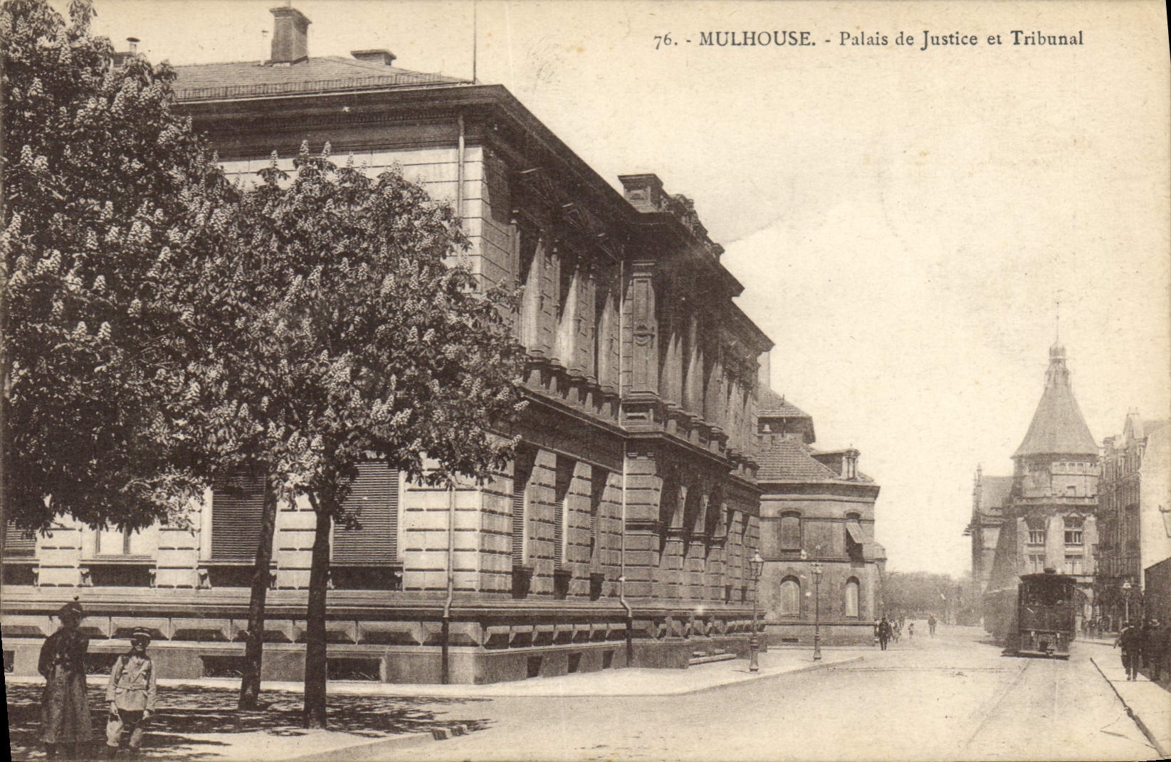 CPA Palais de justice et Tribunal Mulhouse