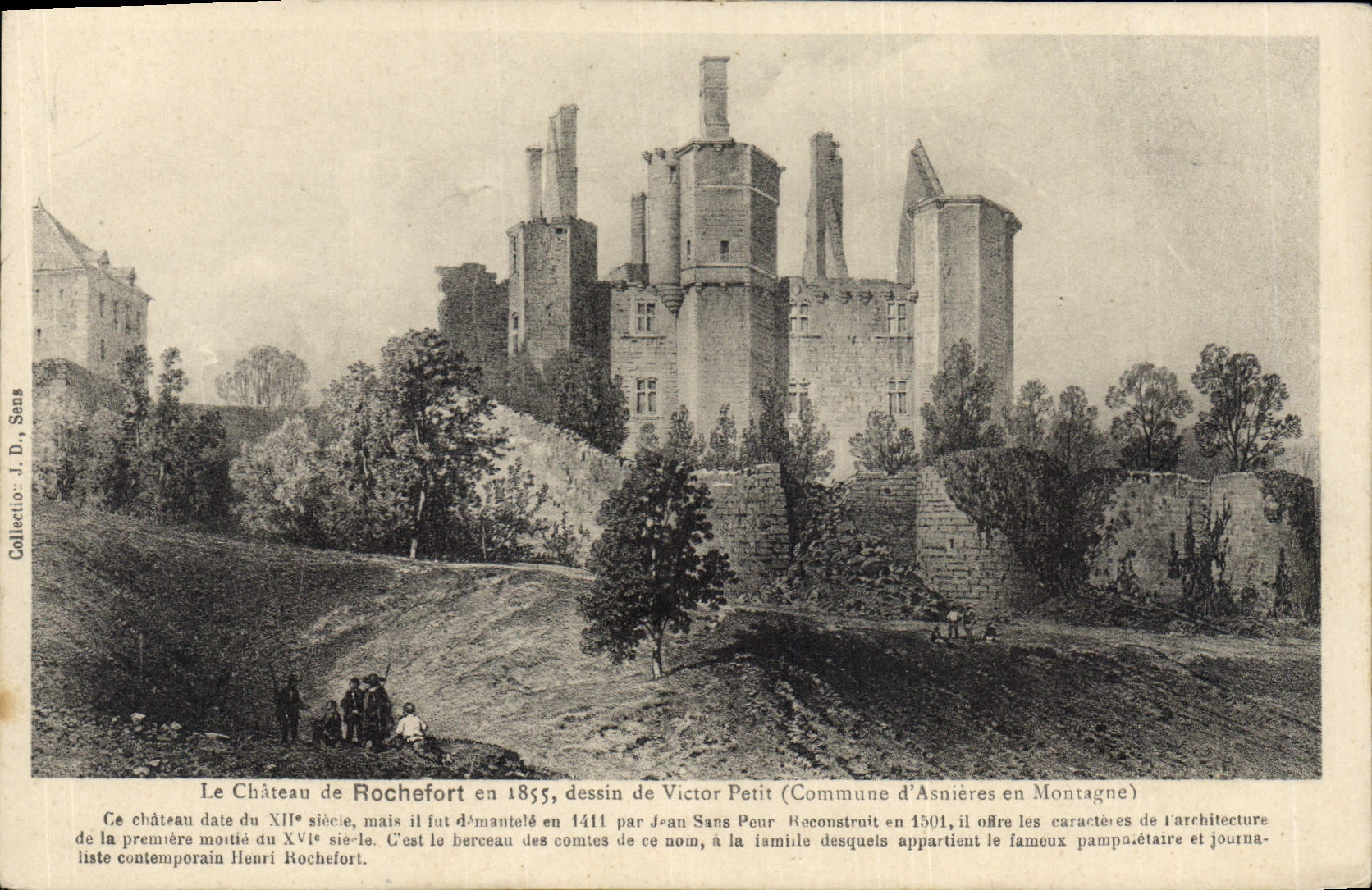 CPA Chateau de Rochefort 