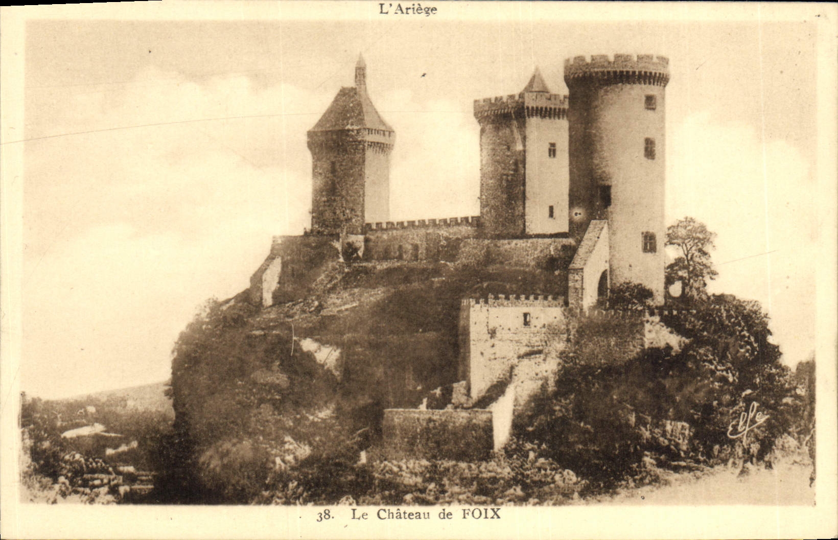 CPA Chateau Foix 