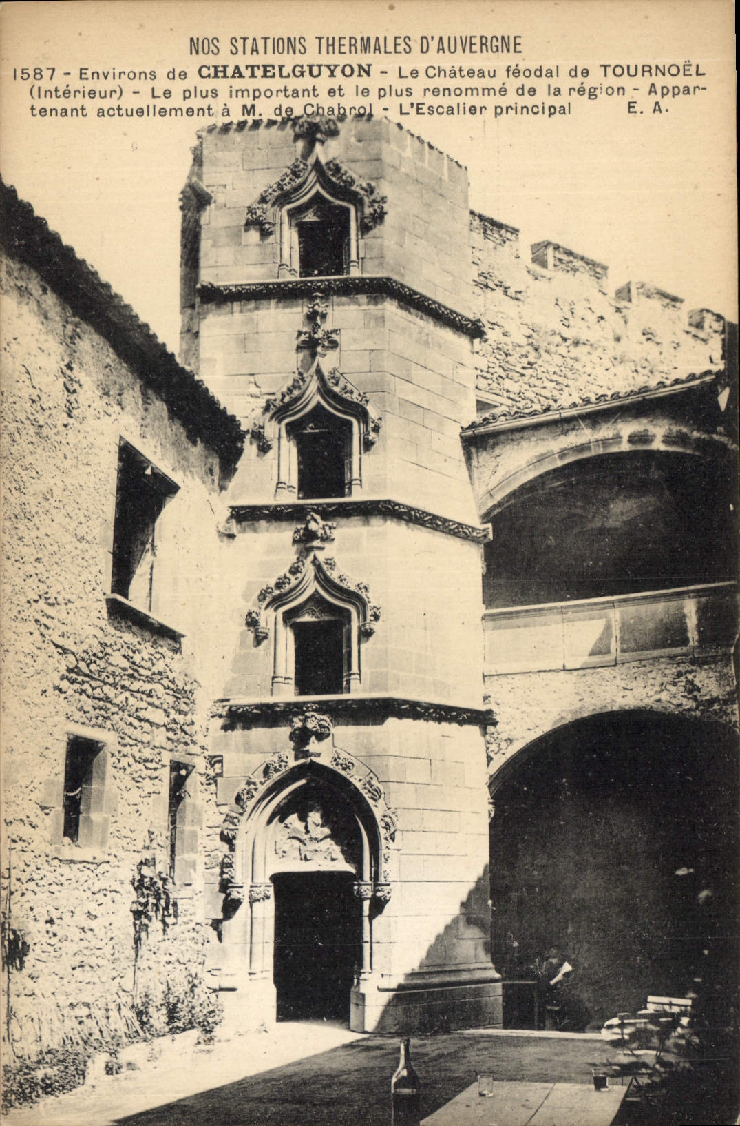 CPA Chateau Environs de Chatelguyon Tournoel