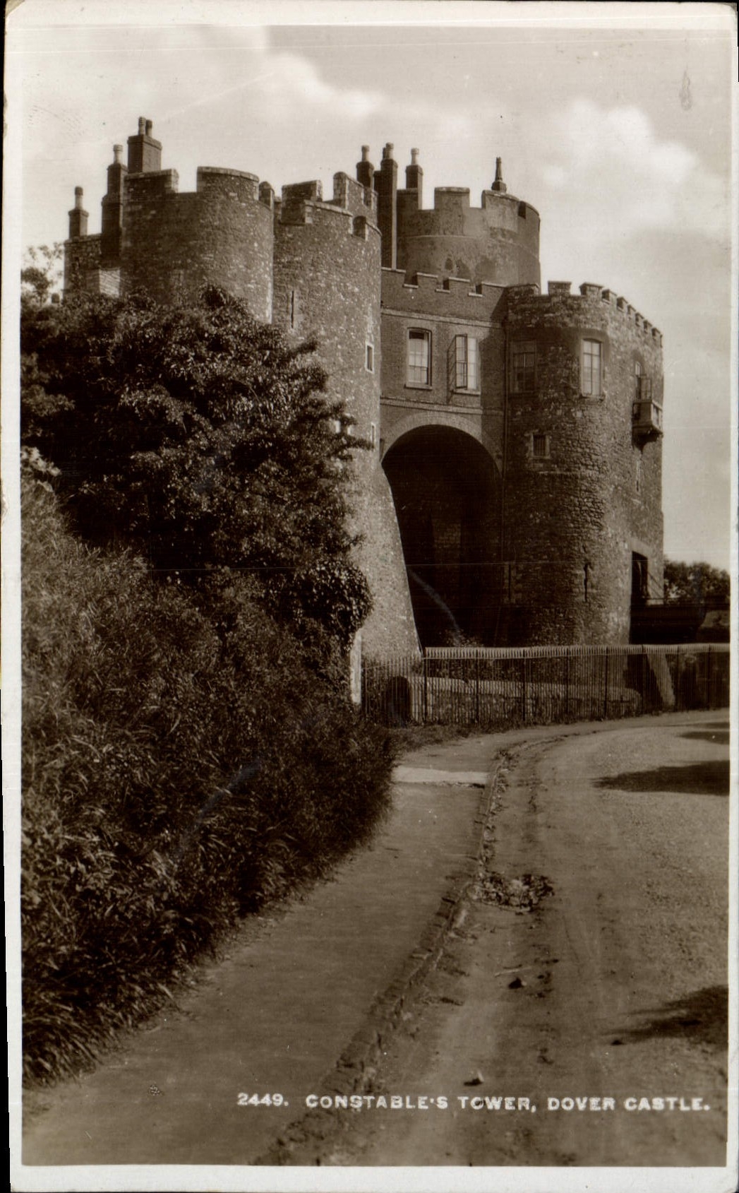 CPA Chateau Constable's tower Dover castle