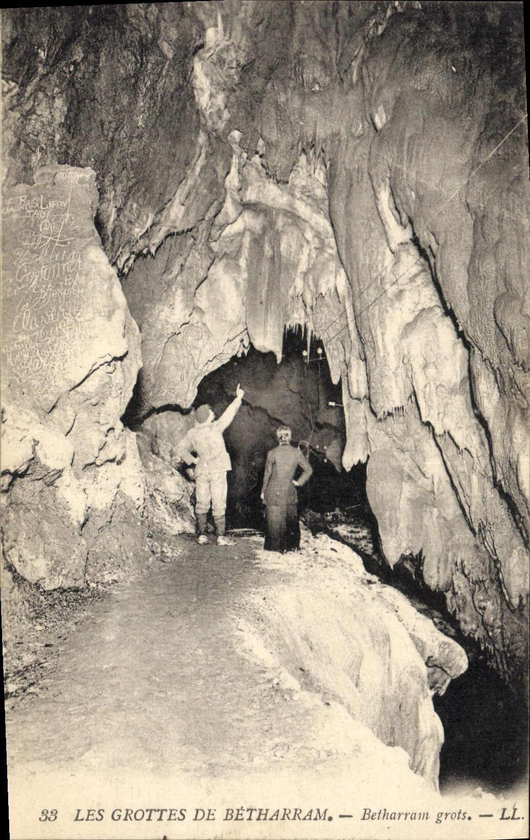 CPA Grotte Grottes de Betharram 