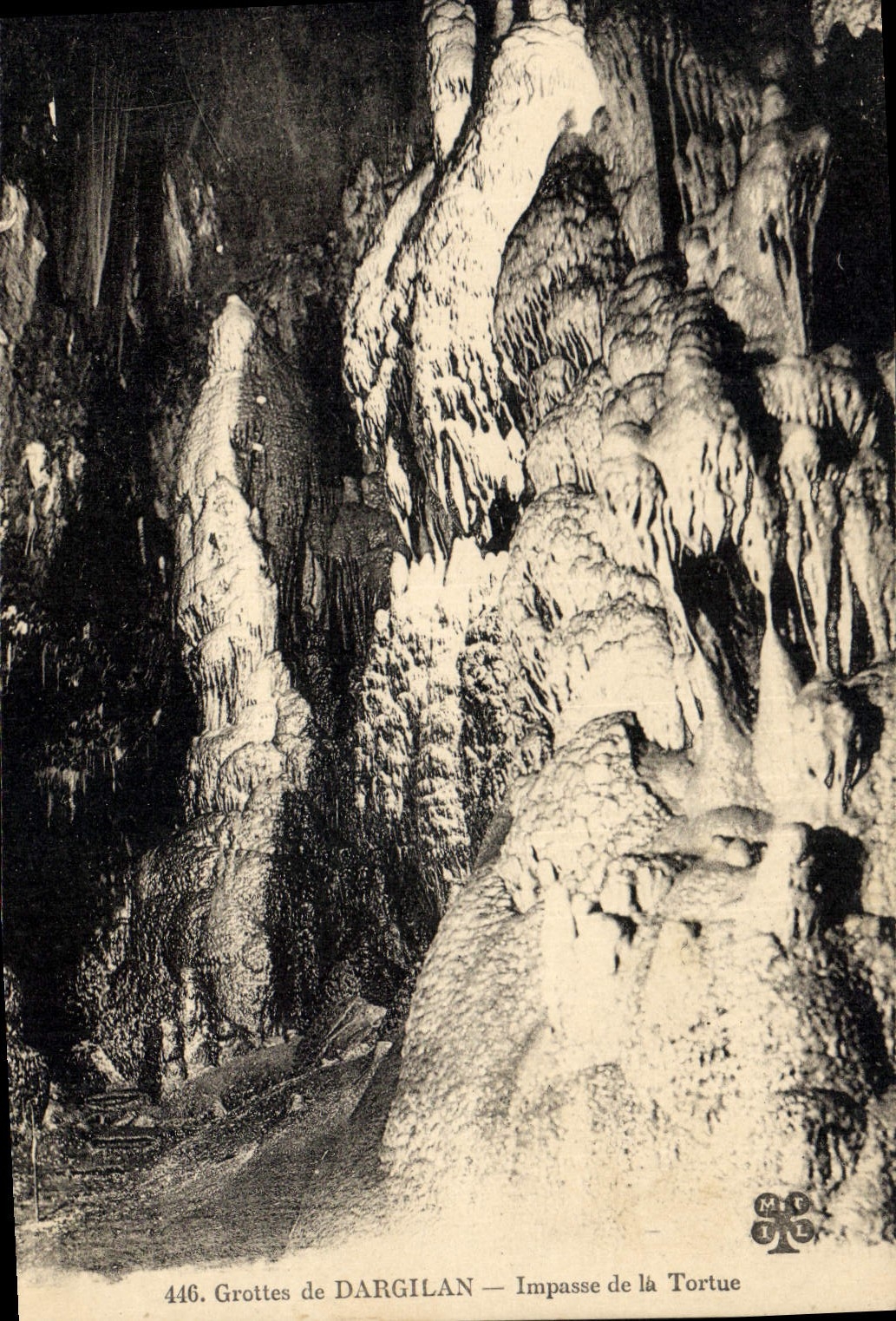 CPA Grotte Grottes de Dargilan Impasse de la Tortue