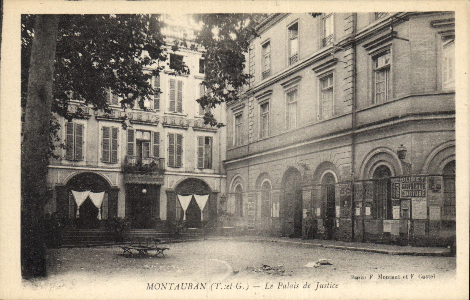 CPA Palais de Justice Montauban 