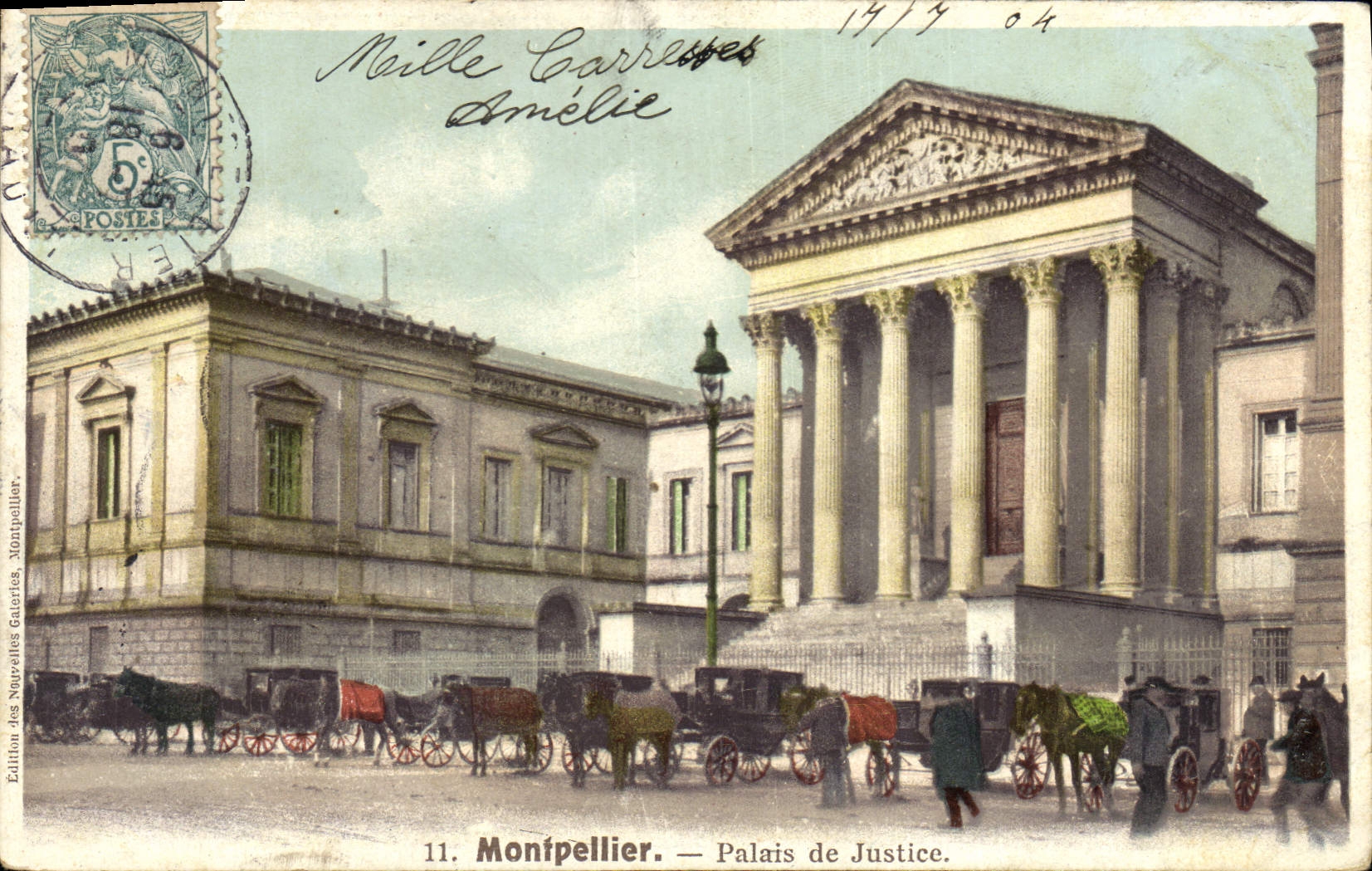 CPA Palais de Justice Montpellier 