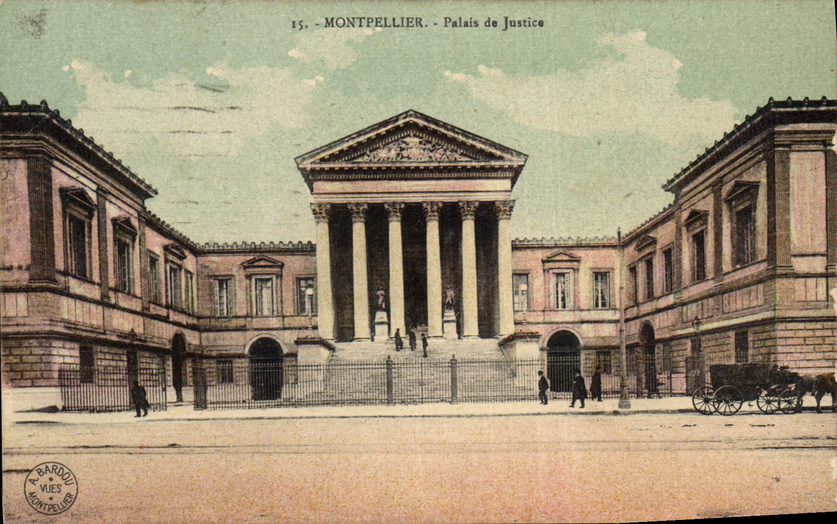 CPA Palais de Justice Montpellier