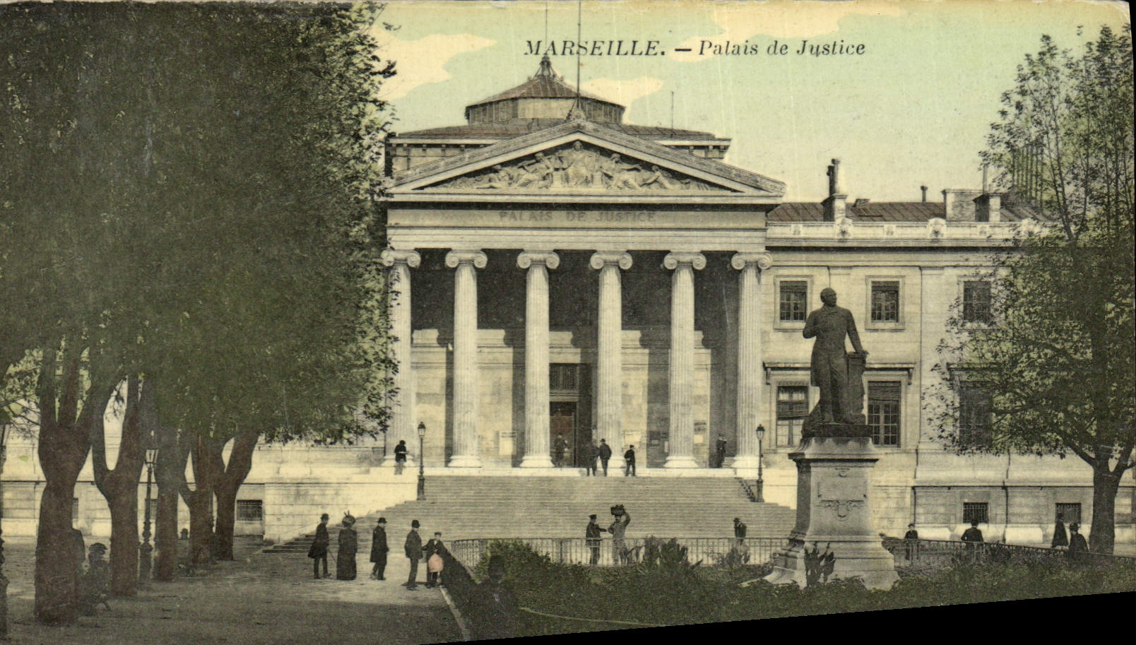 CPA Palais de Justice Marseille