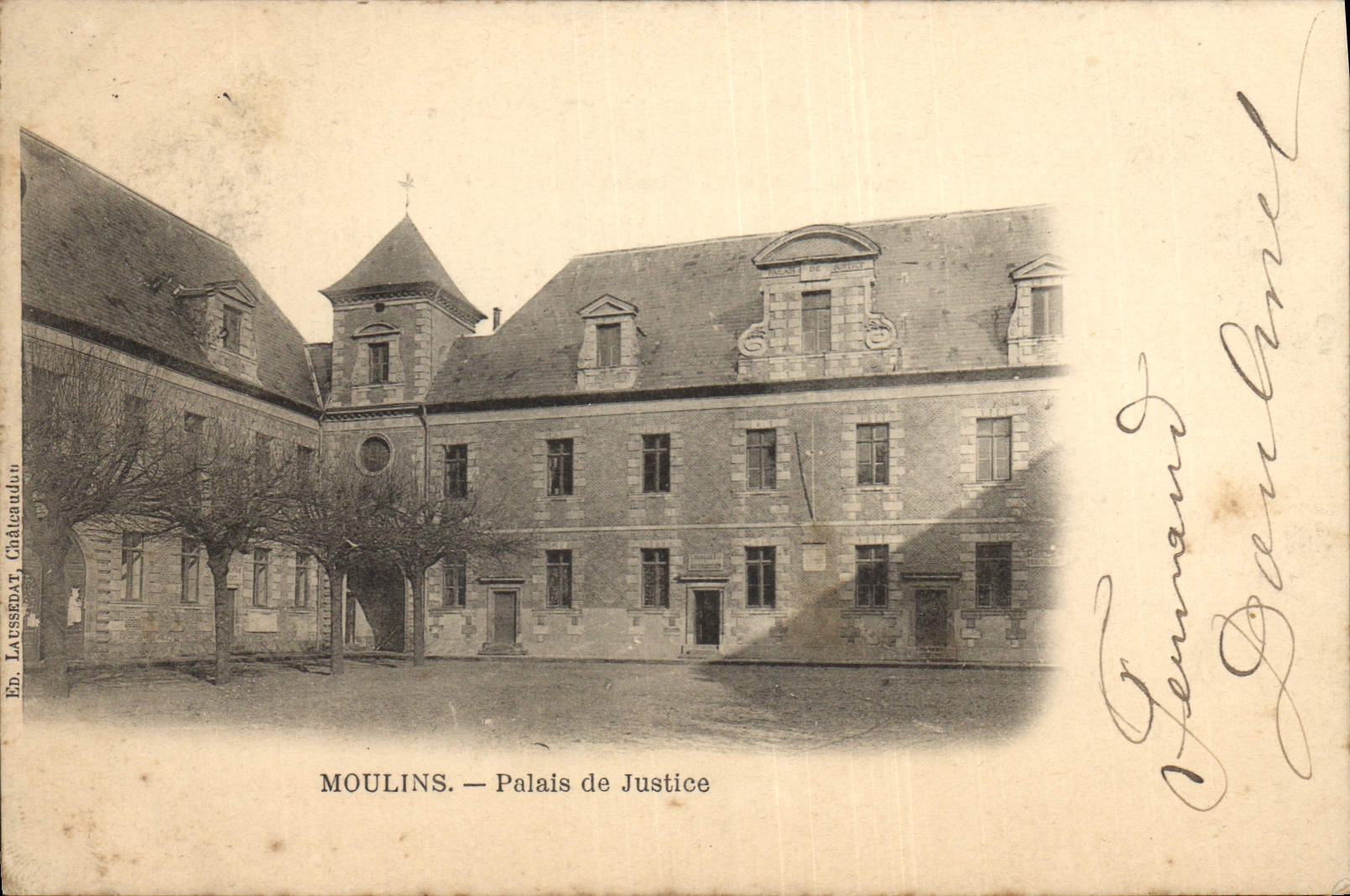 CPA Palais de Justice Moulins