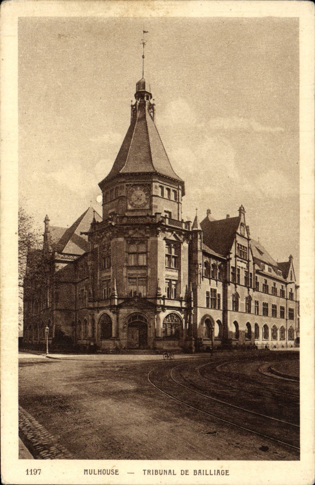 CPA Palais de Justice Mulhouse Tribunal de Bailliage
