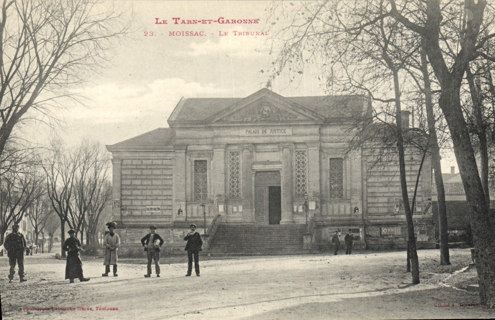 CPA Palais de Justice Moissac Le Tribunal