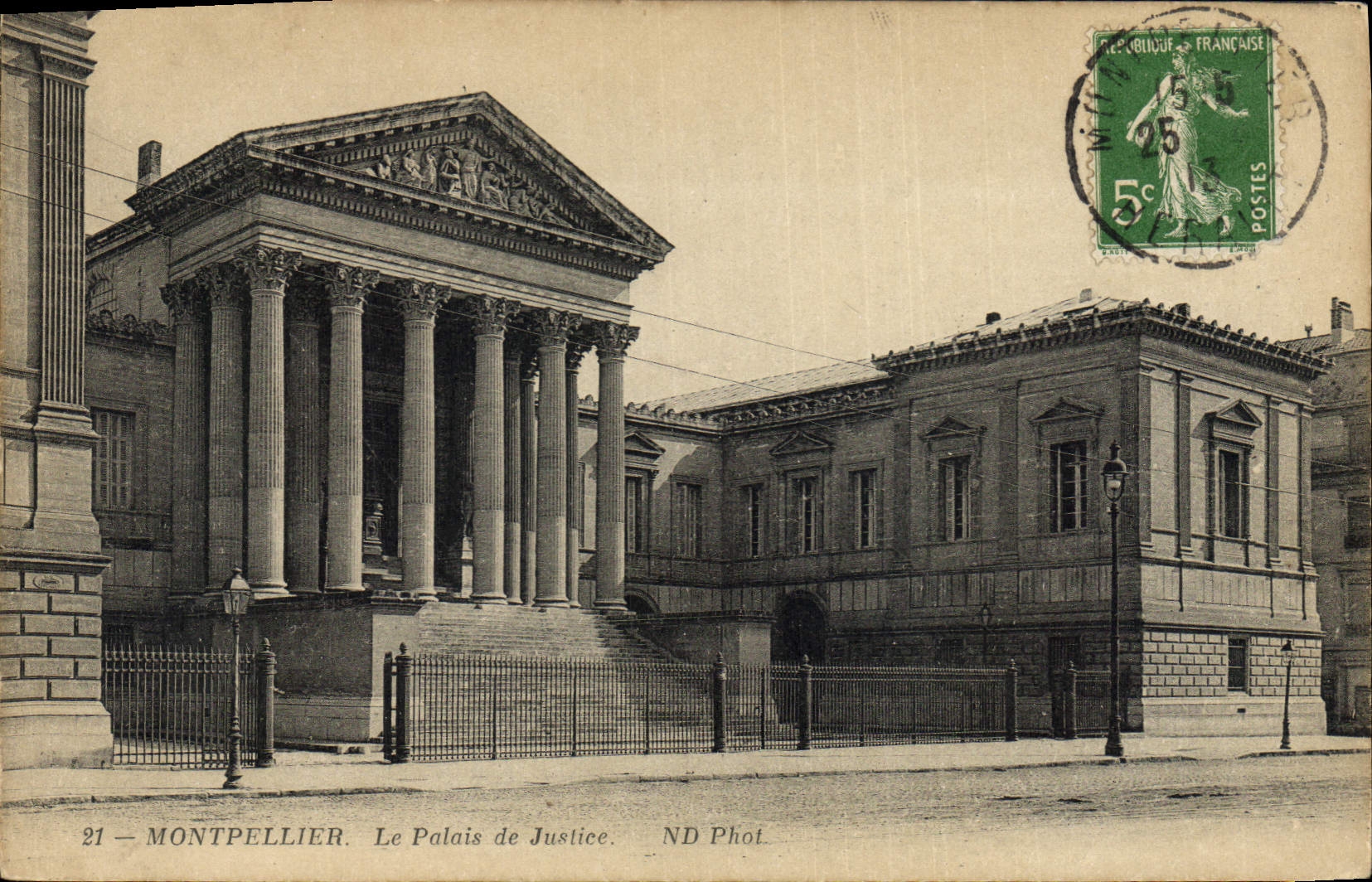 CPA Palais de Justice Montpellier