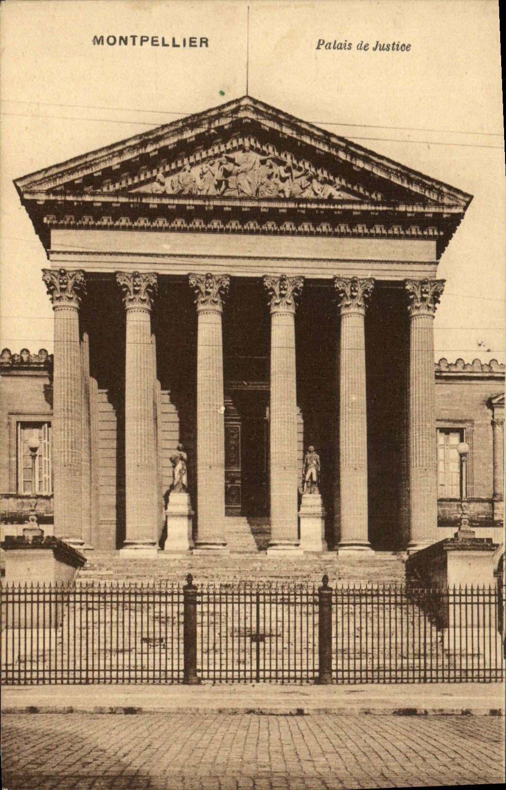 CPA Palais de Justice Montpellier 