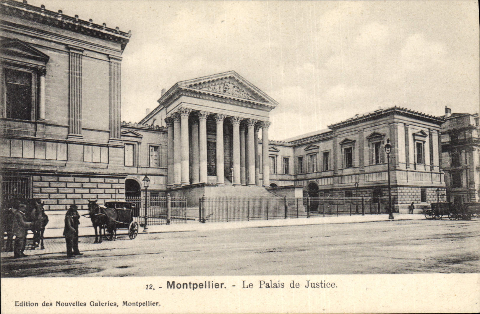 CPA Palais de Justice Montpellier 