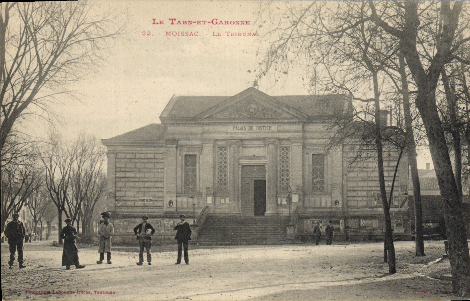 CPA Palais de Justice Moissac le Tribunal