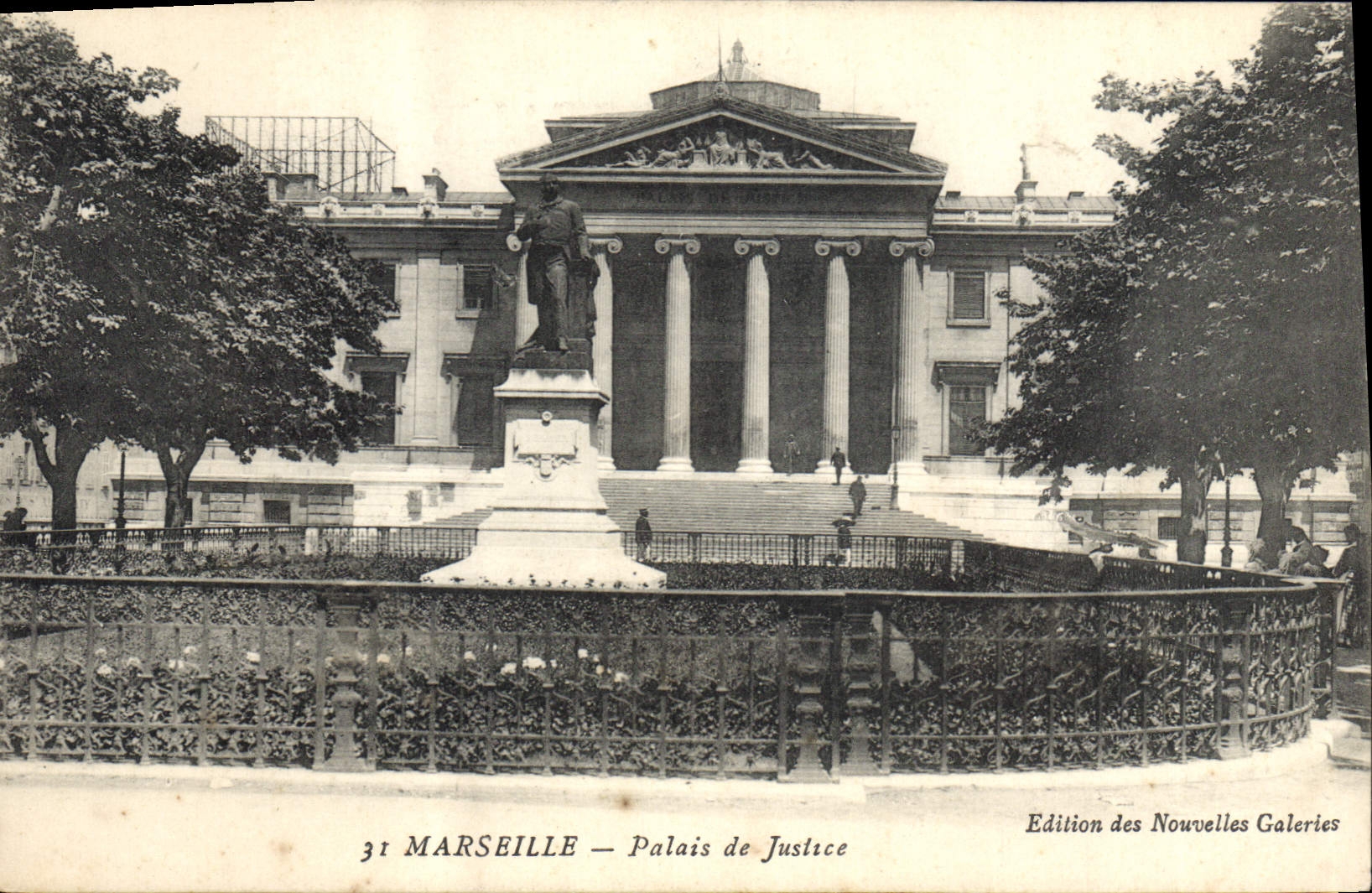 CPA Marseille palais de justice 