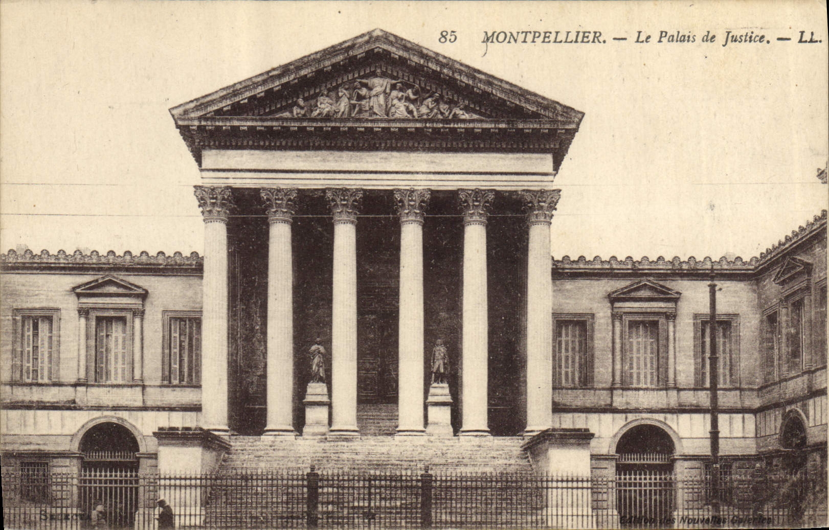 CPA Montpellier le palais de justice 