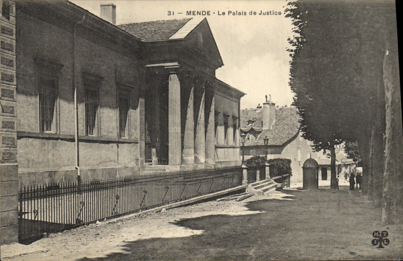 CPA Mende le palais de justice 