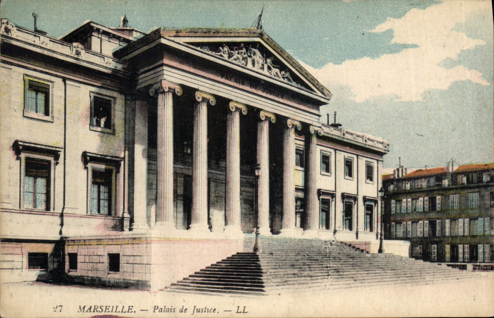CPA Marseille palais de justice 