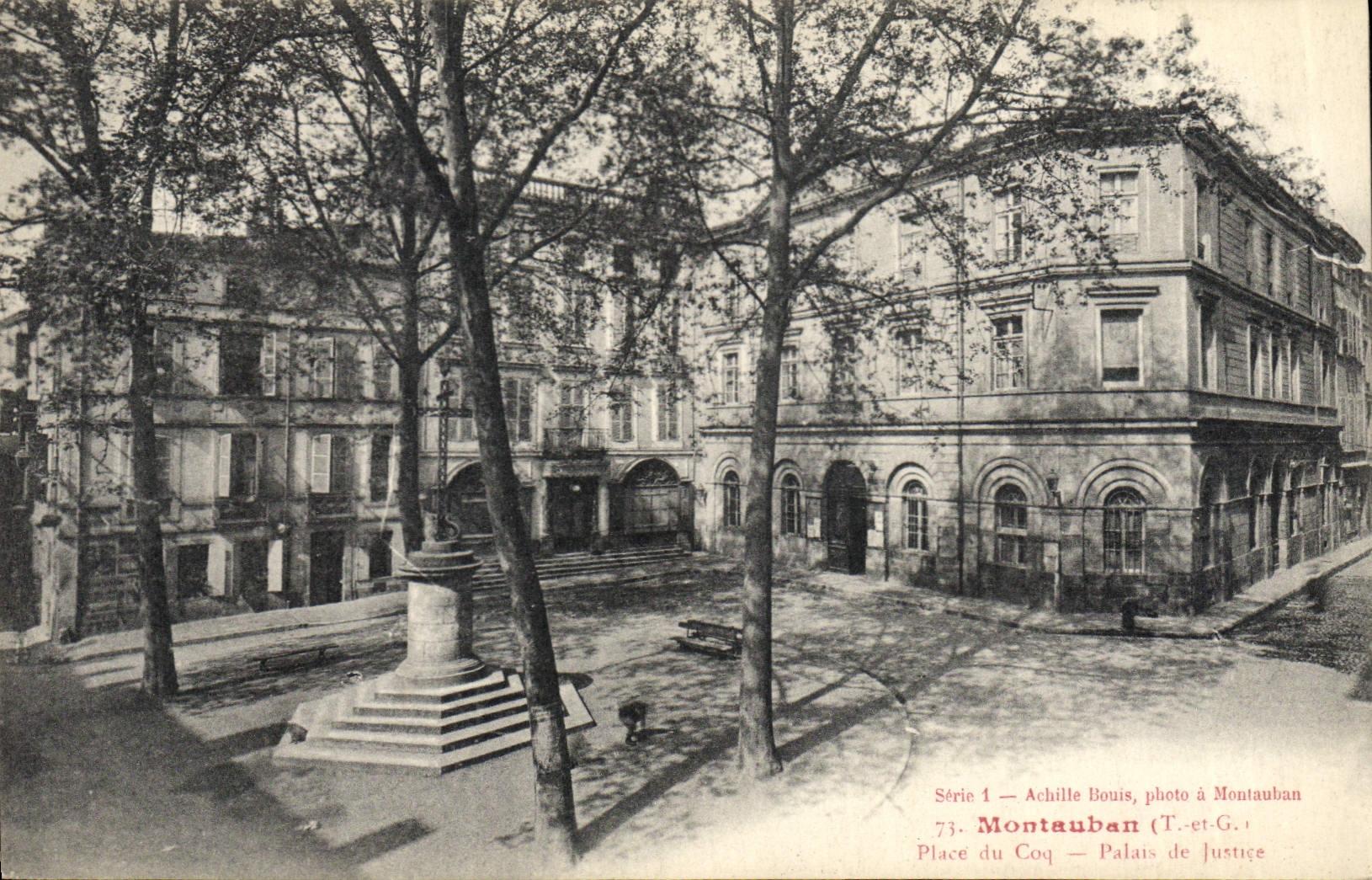 CPA Montauban place du Coq palais de justice