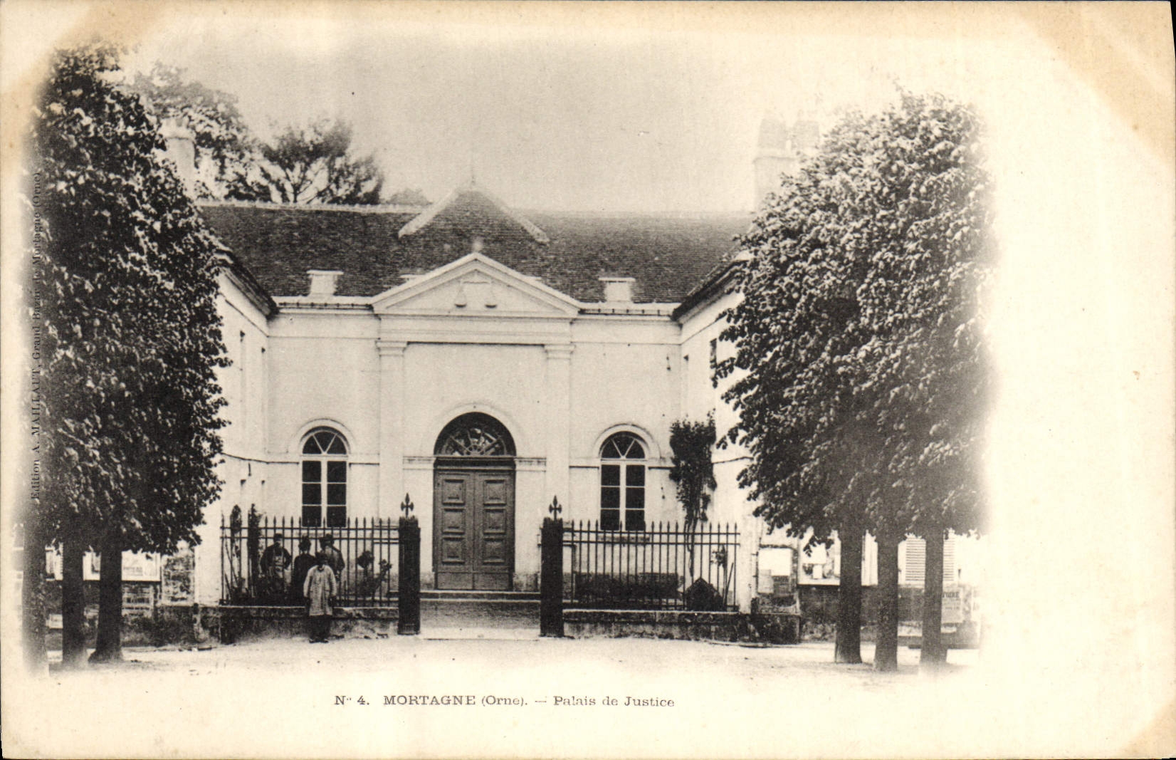 CPA Mortagne palais de justice 