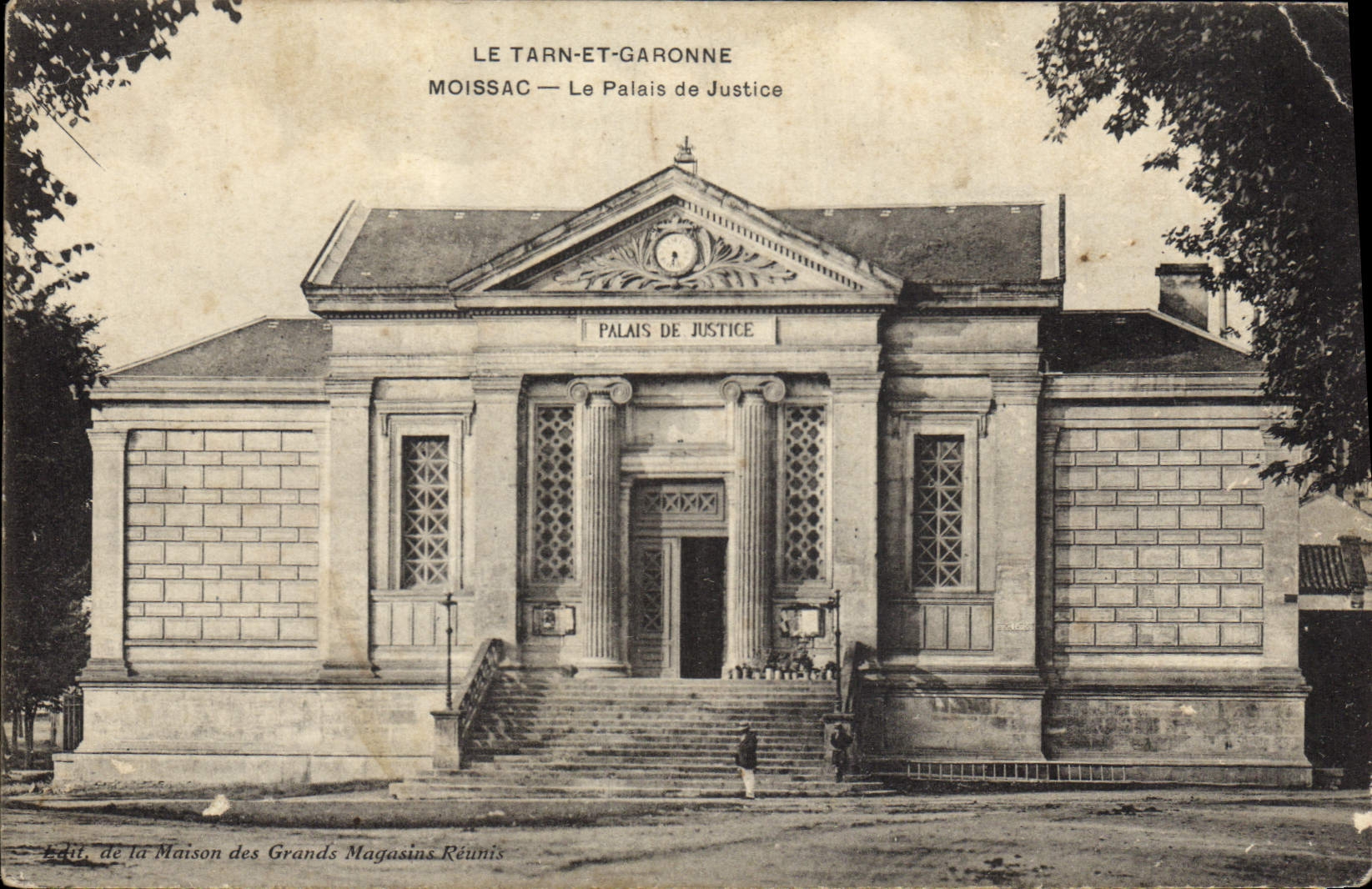 CPA Le Tarn et Garonne Moissac le palais de justice 