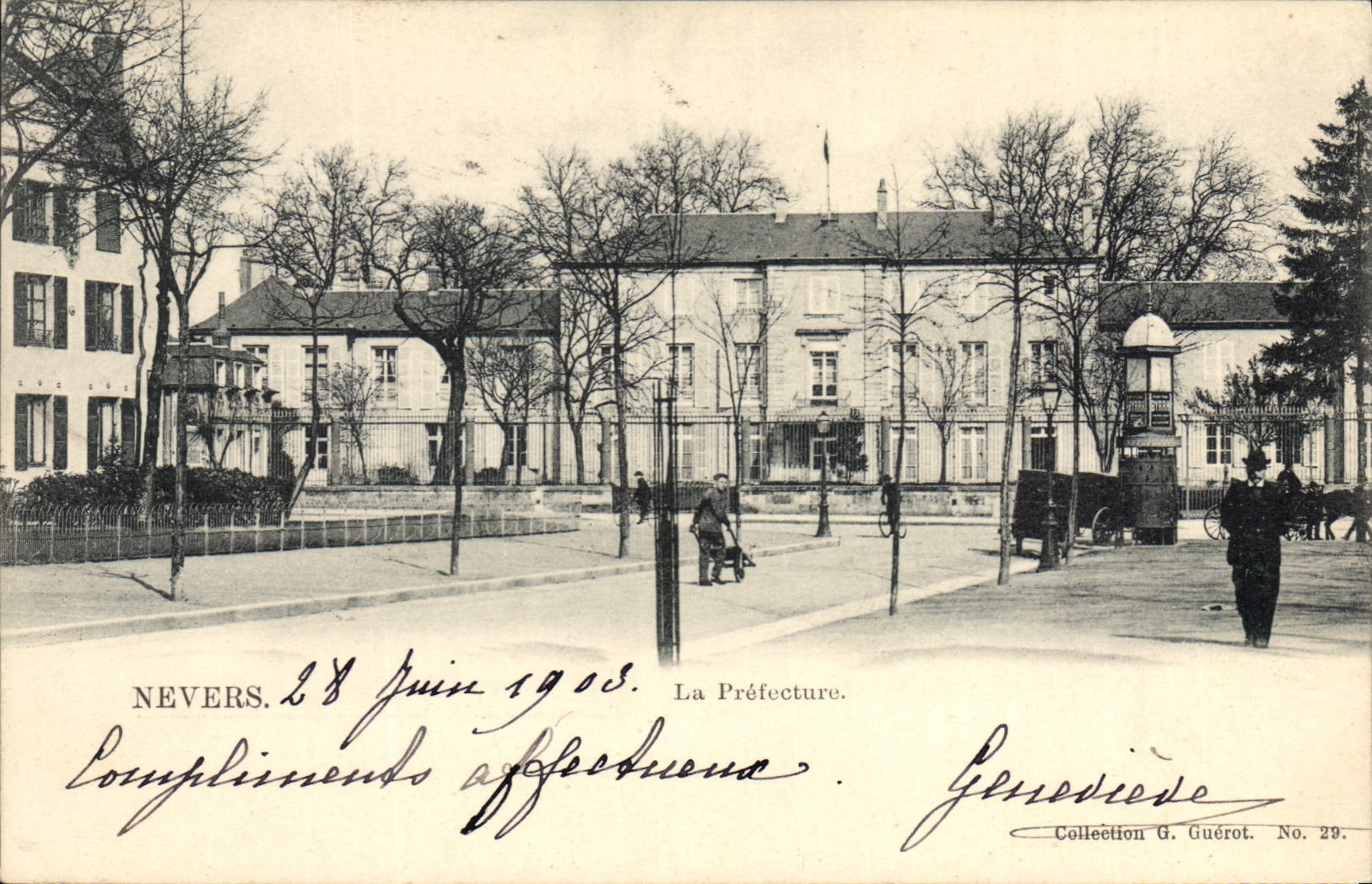 CPA Prefecture Nevers