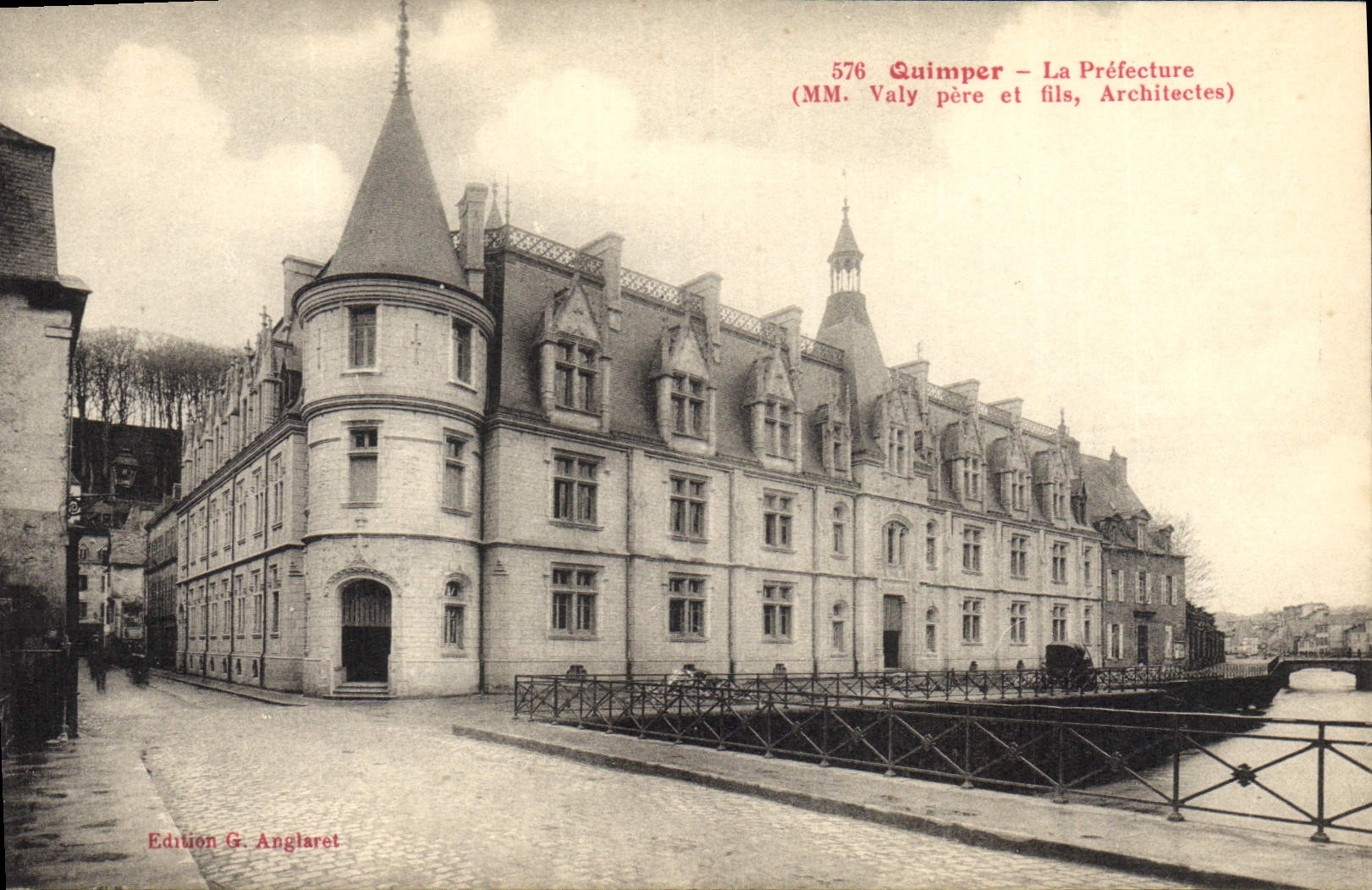 CPA Prefecture Quimper 