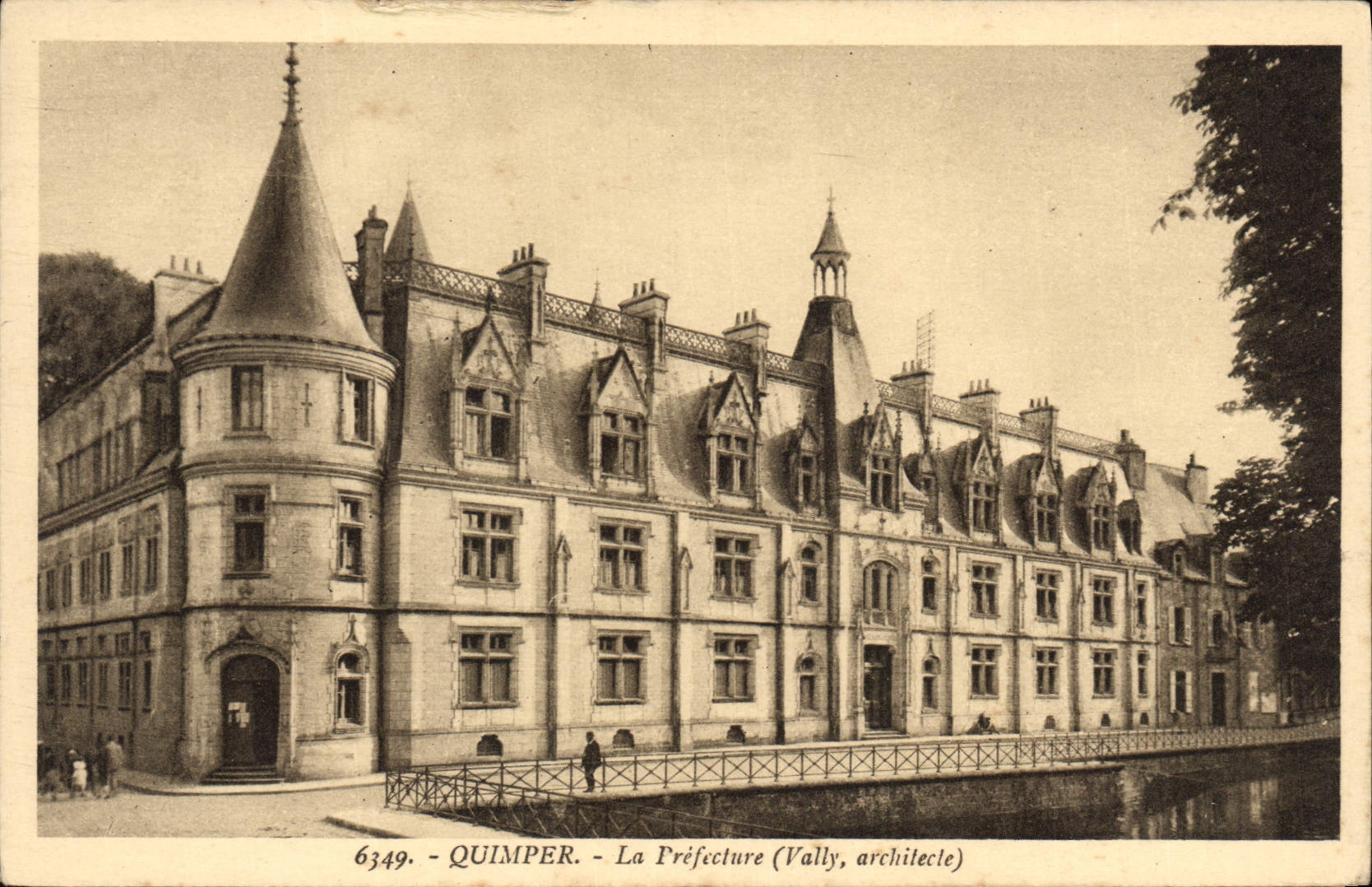 CPA Prefecture Quimper