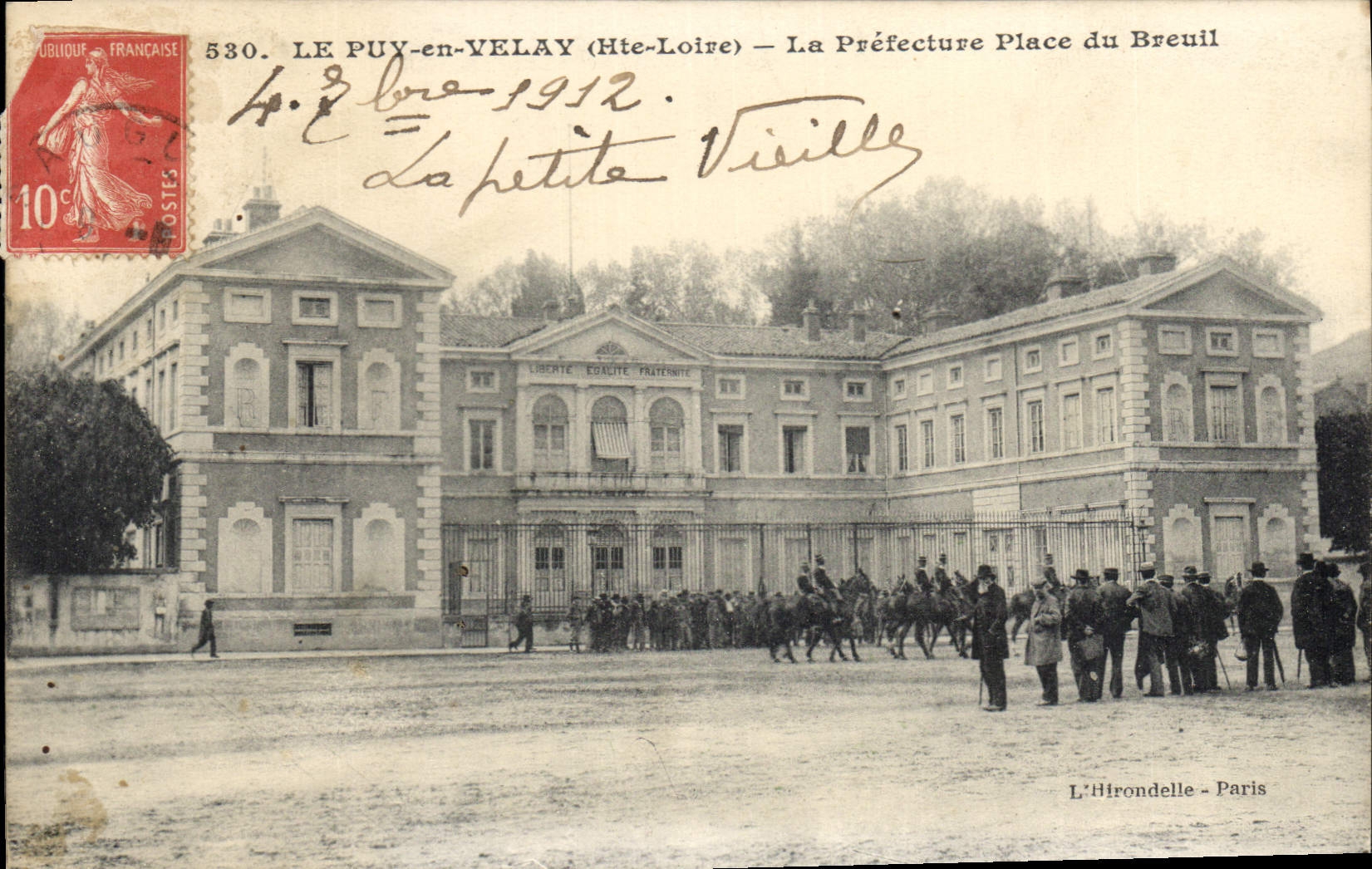 CPA Le Puy en Velay Prefecture Place du Breuil
