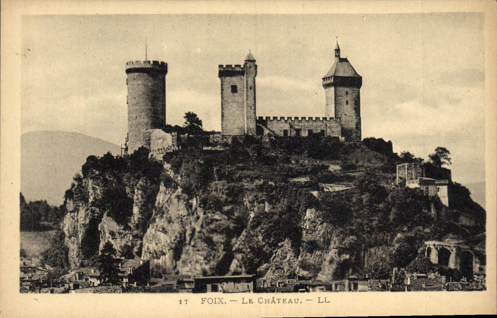 CPA Chateau Foix