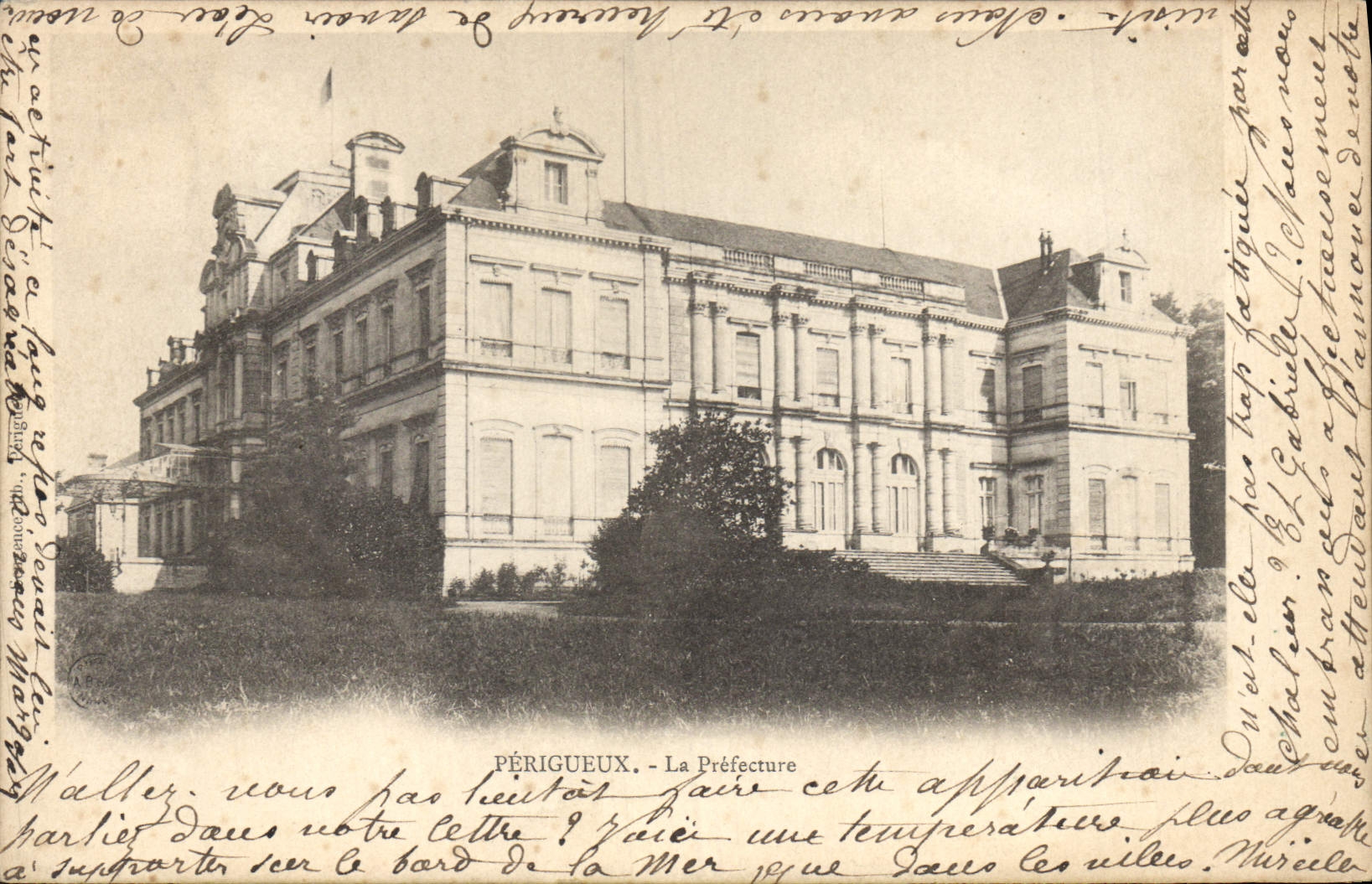 CPA Prefecture Perigueux