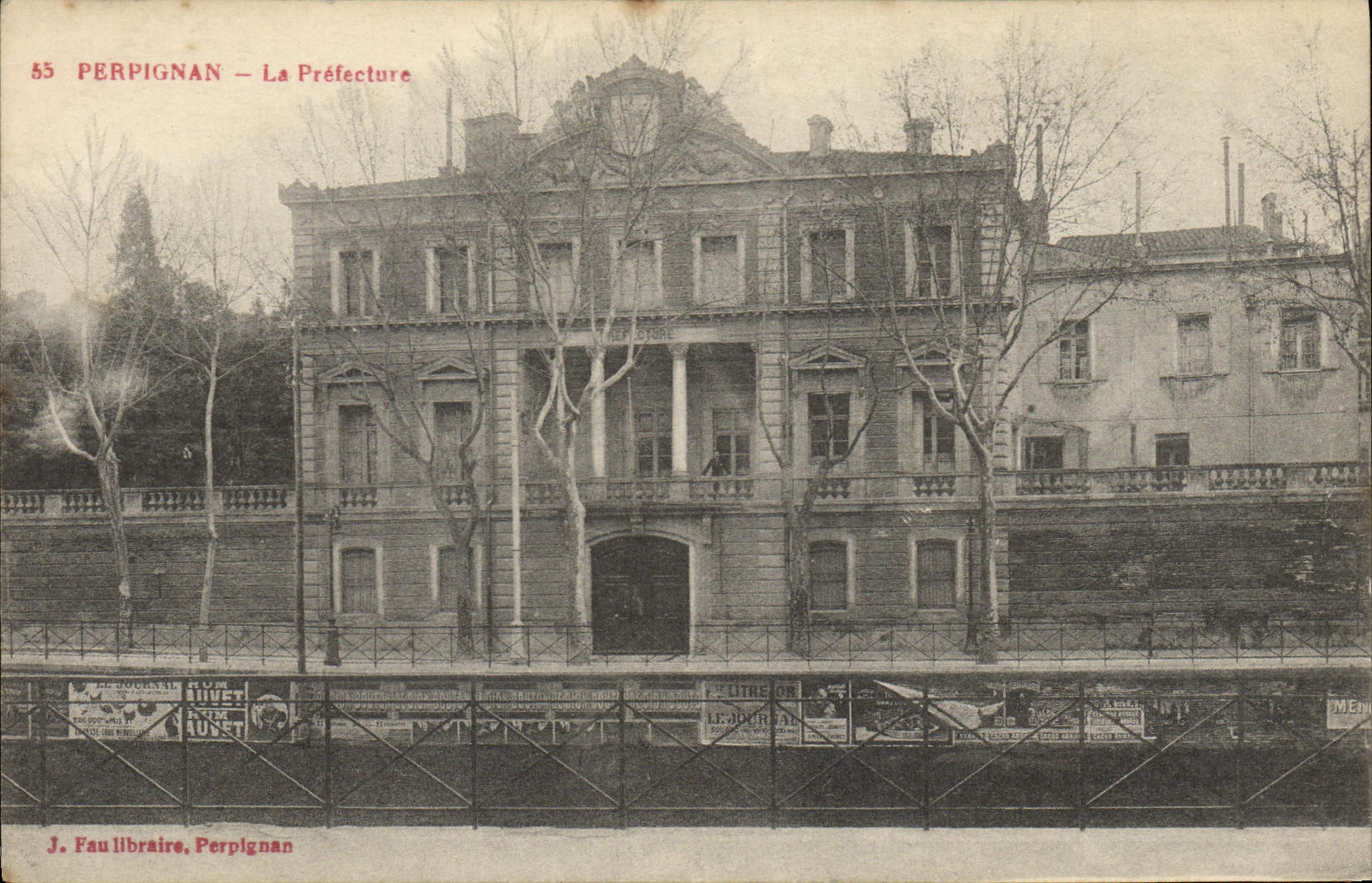 CPA Prefecture Perpignan