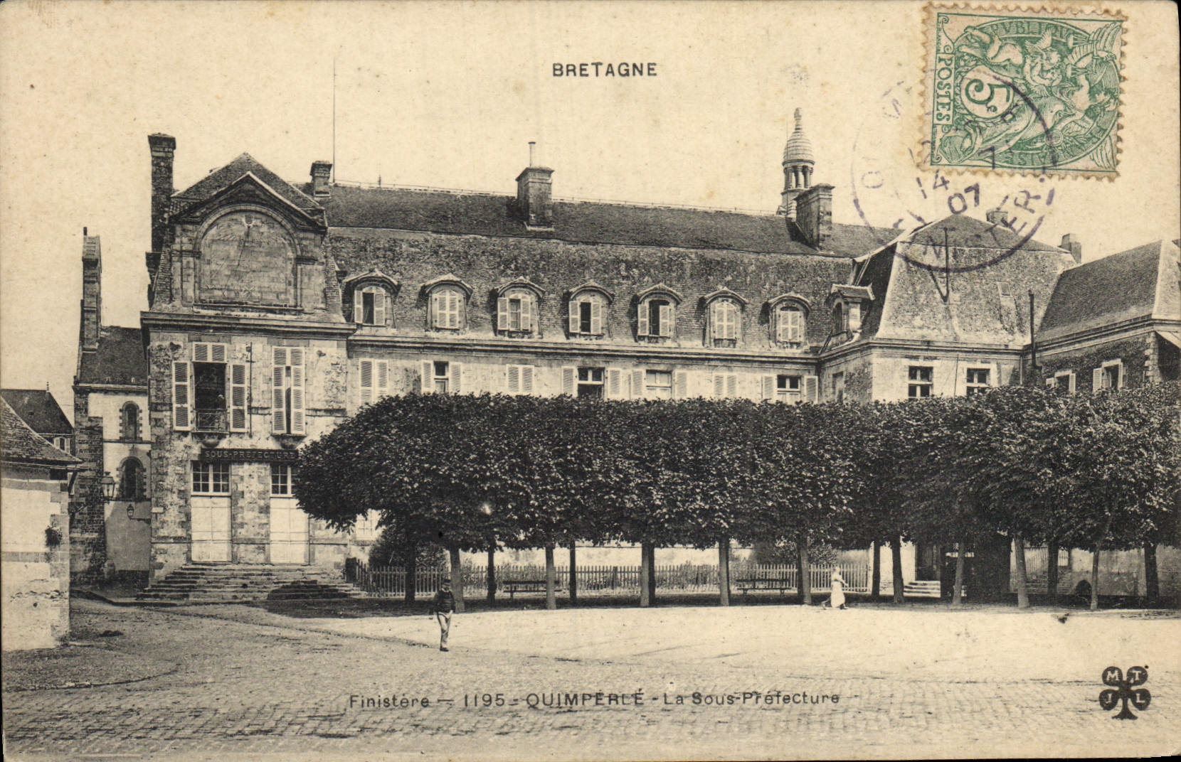 CPA Quimperle La Sous Prefecture 